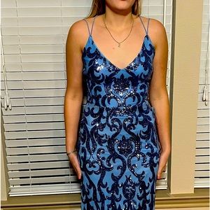 Prom Dress Blue